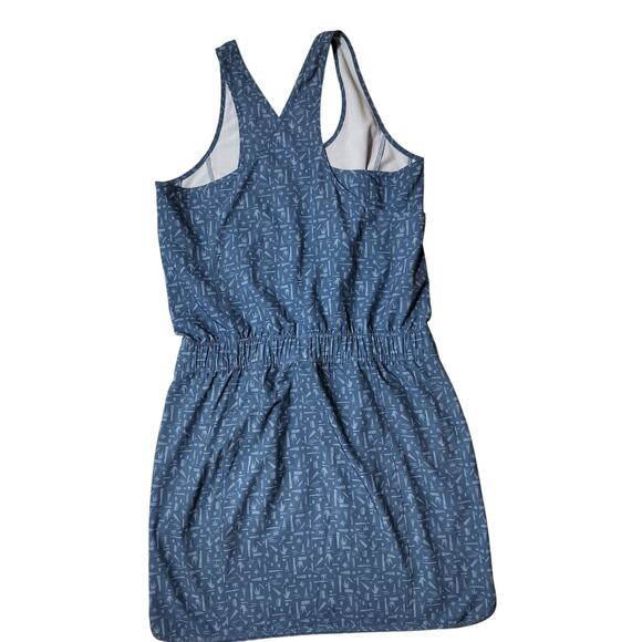 Patagonia Women's Fleetwith Sleeveless Cross Back Blue Dress Size S - Picture 7 of 12